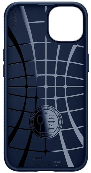 Купить Чехол Spigen Liquid Air (ACS05038) для iPhone 14 (Navy Blue) 1207410